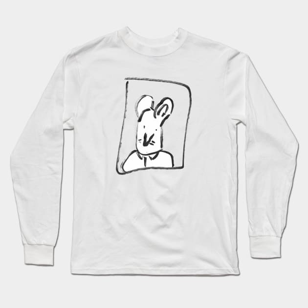 Mouse Man Long Sleeve T-Shirt by Arthur & The A-Tones